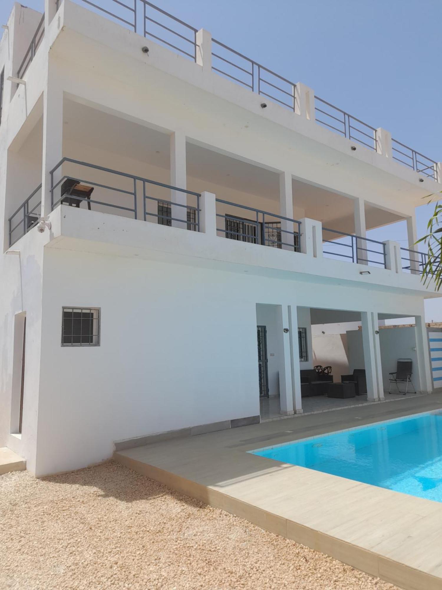 Maison D Hote La Dore Du Senegal Bas-De - Villa 索蒙 外观 照片
